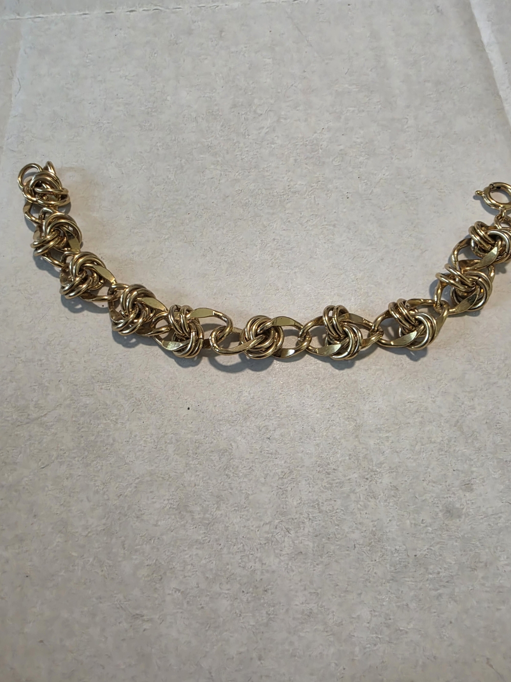 Gold-Tone Knot Link Bracelet - Women Jewelry